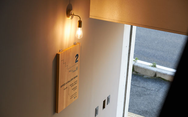 ギャラリー 看板