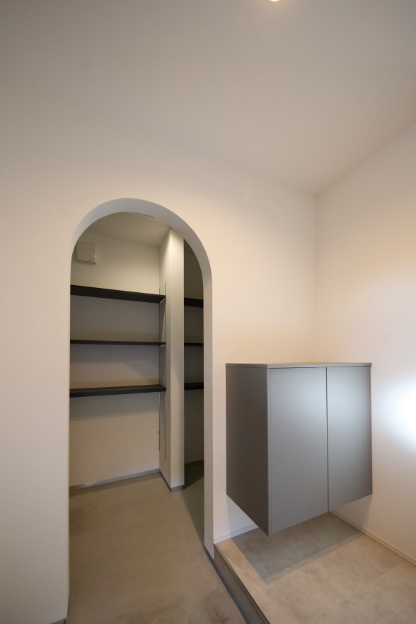 バイクガレージのある家関連画像