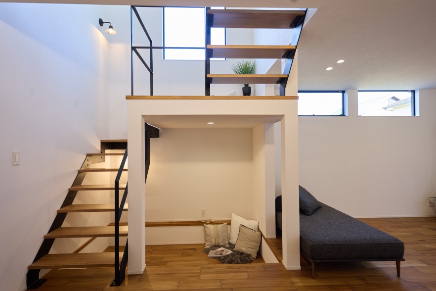 スキップフロアのある暮らし