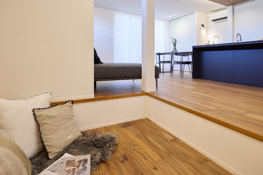 スキップフロアのある暮らし関連画像